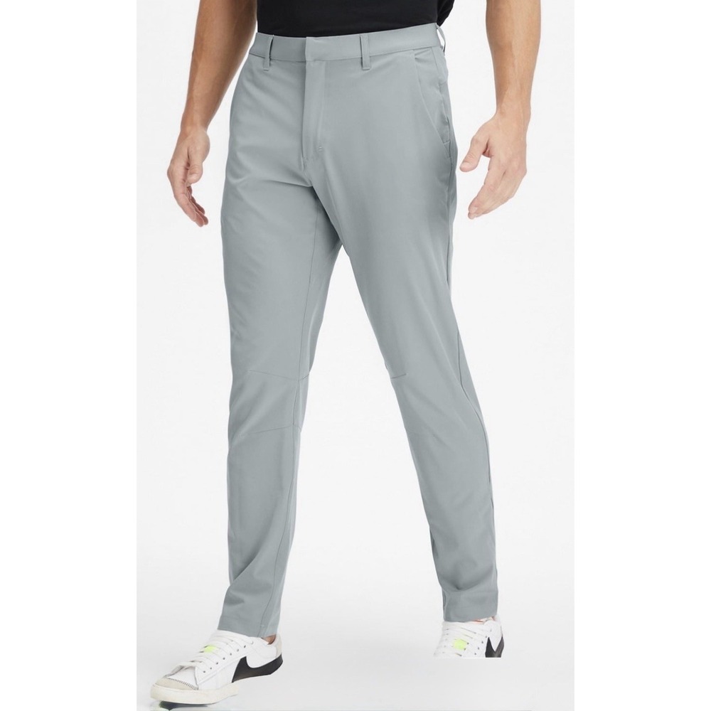 Fabletics The Only Pants Men's Size 40x28 Gray 4-Way Stretch Pants Lightweight